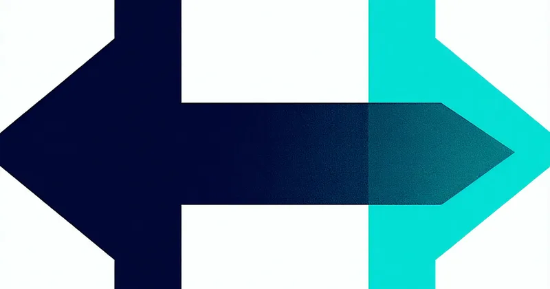 Abstract visualization of data drift over time with diverging timelines