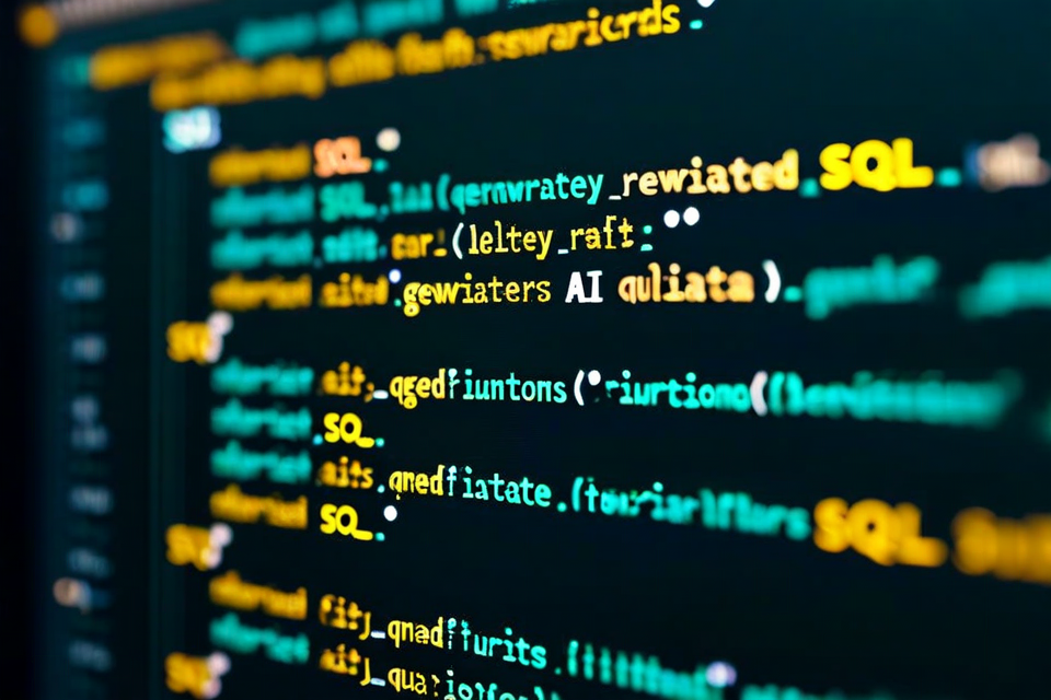 Dreambase query engine showing AI-powered query rewriting with optimization suggestions